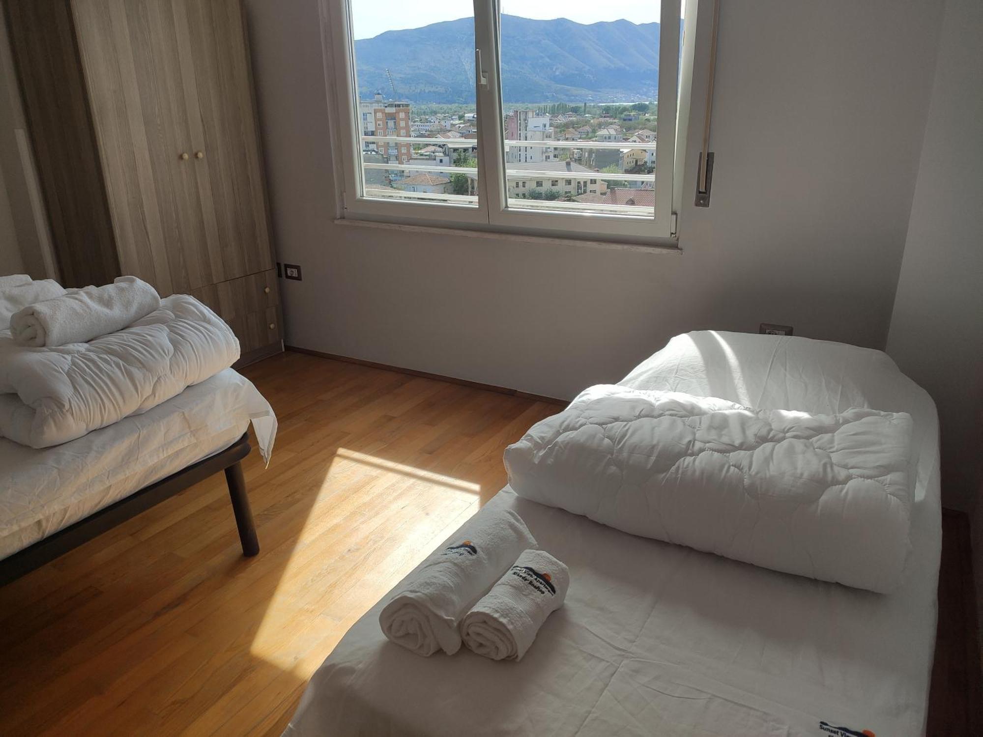 Sunset View Apartment Shkoder Rooftop Екстериор снимка