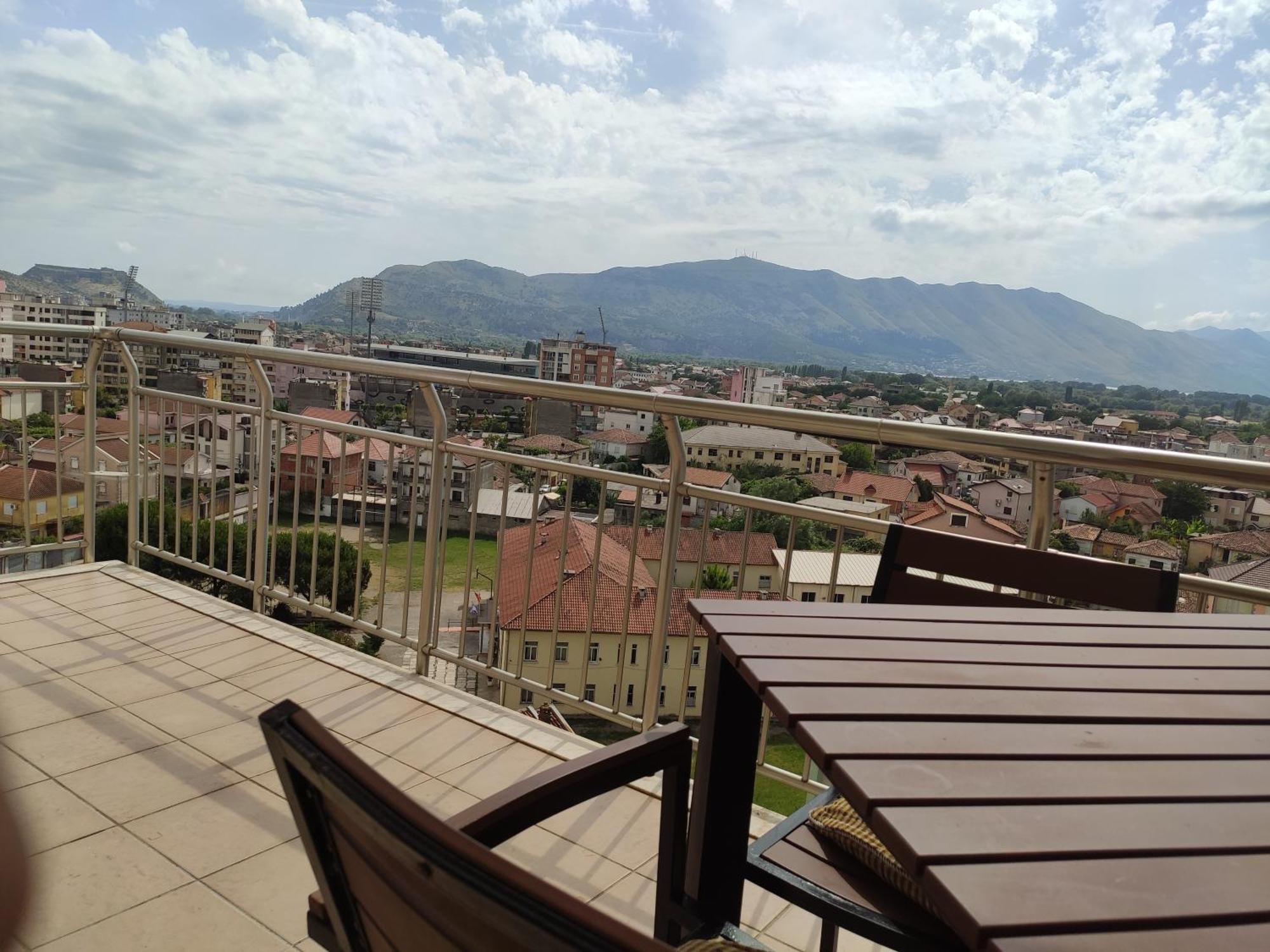 Sunset View Apartment Shkoder Rooftop Екстериор снимка
